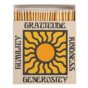 Gratitude and Kindness Safety Matches