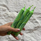 Green Marble Tapered Candle