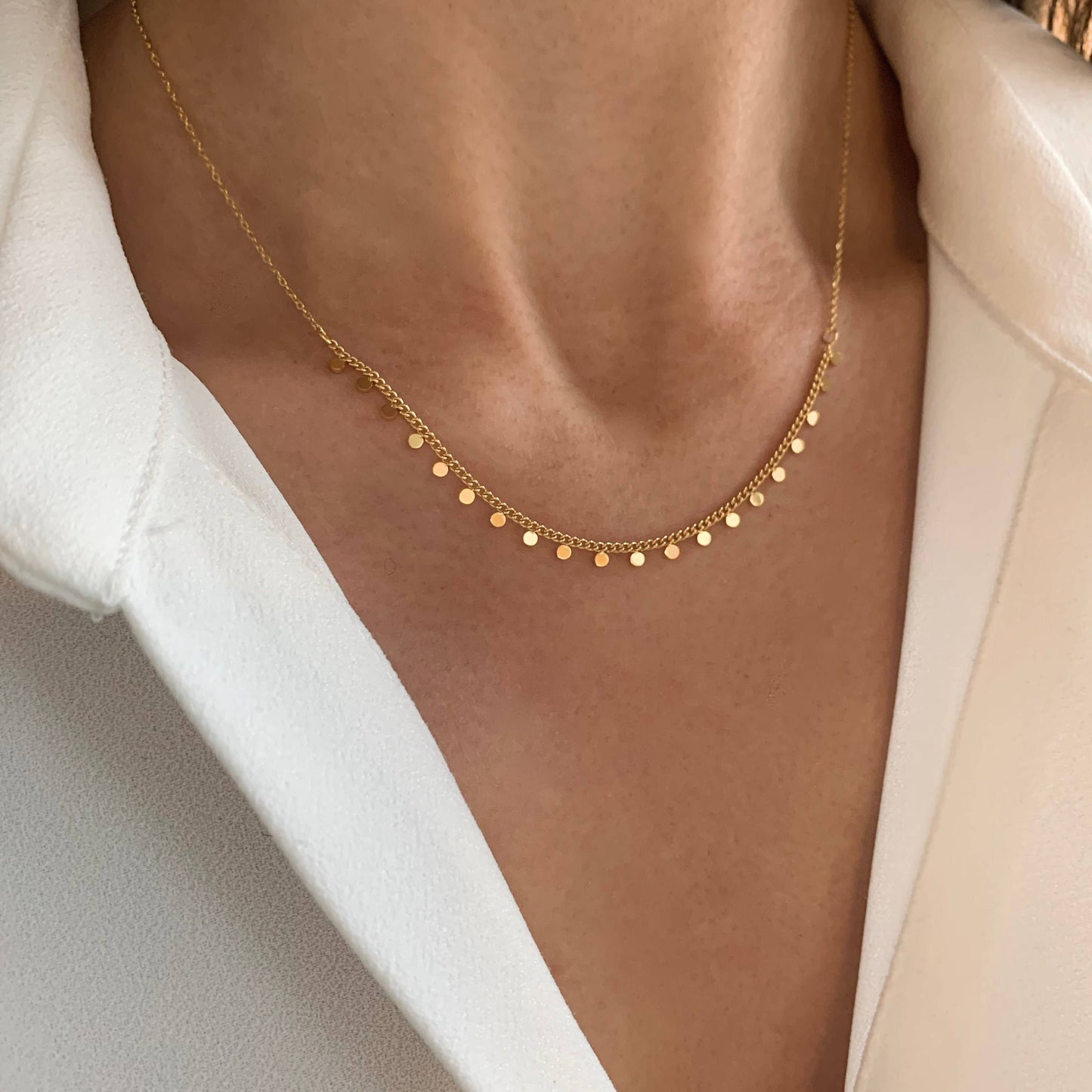 Circle Stainless Steel Necklace
