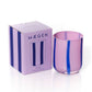 Atina Glass Tumbler - Lilac & Navy