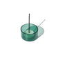 Glass Incense Holder - Green