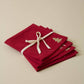 Set of 4 napkins Réveillon
