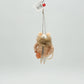 Mrs Pink Mouse Felt Ornament