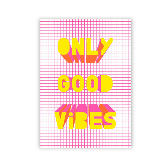 Only Good Vibes - Doted Notebook