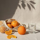 Orange Shaped Fruit Candle