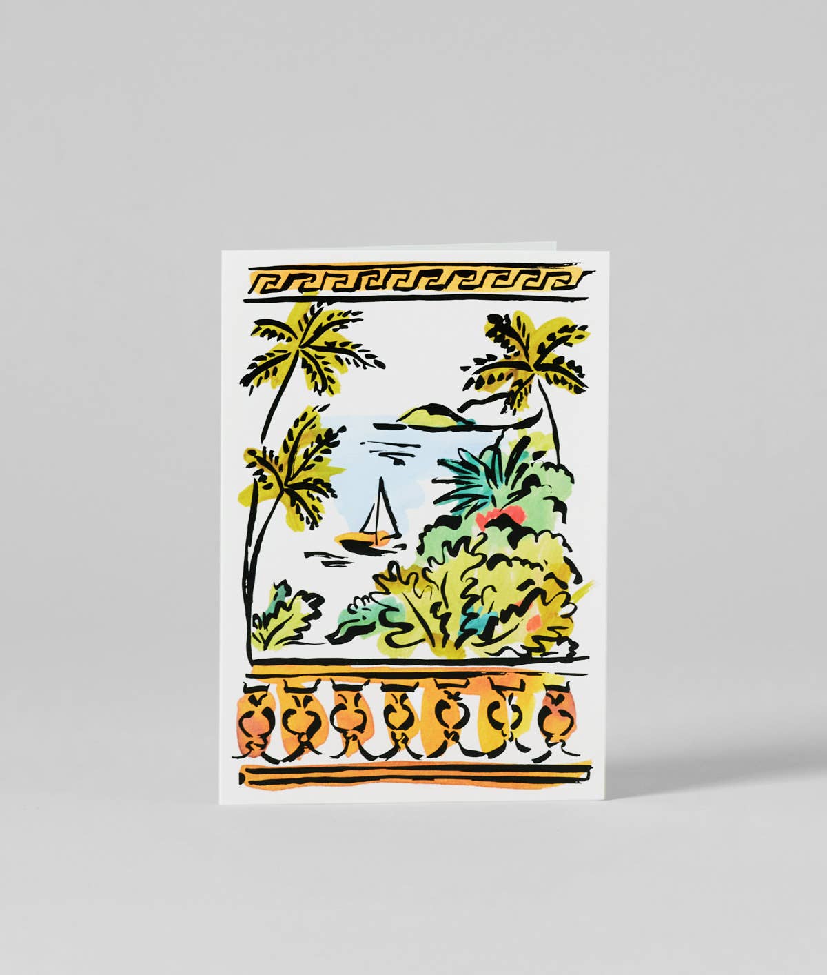 Balcony View Greeting Card