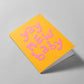 Yay New Baby Embossed Greetings Card