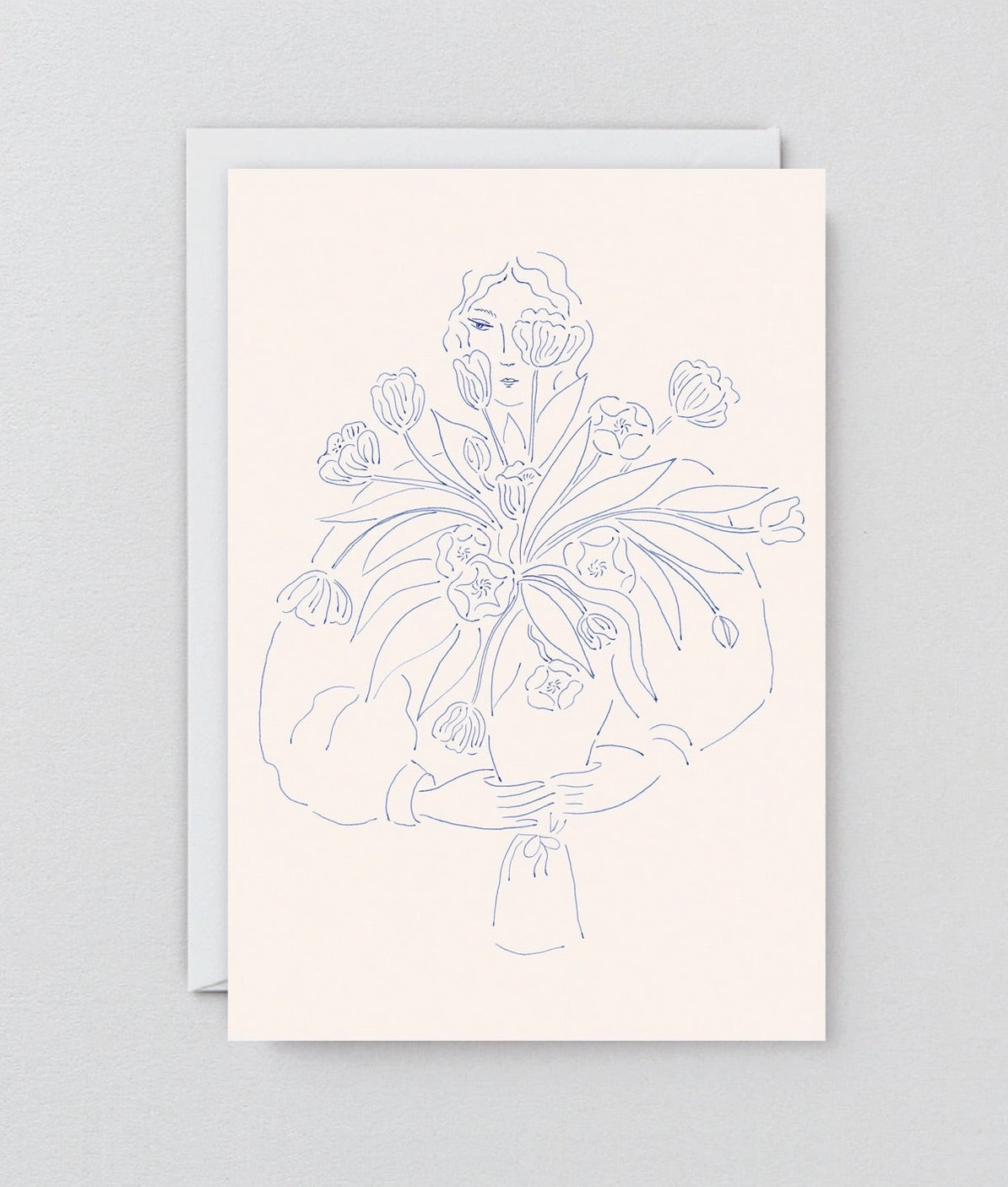 Explosion of Tulips Greeting Card