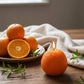 Orange Shaped Fruit Candle