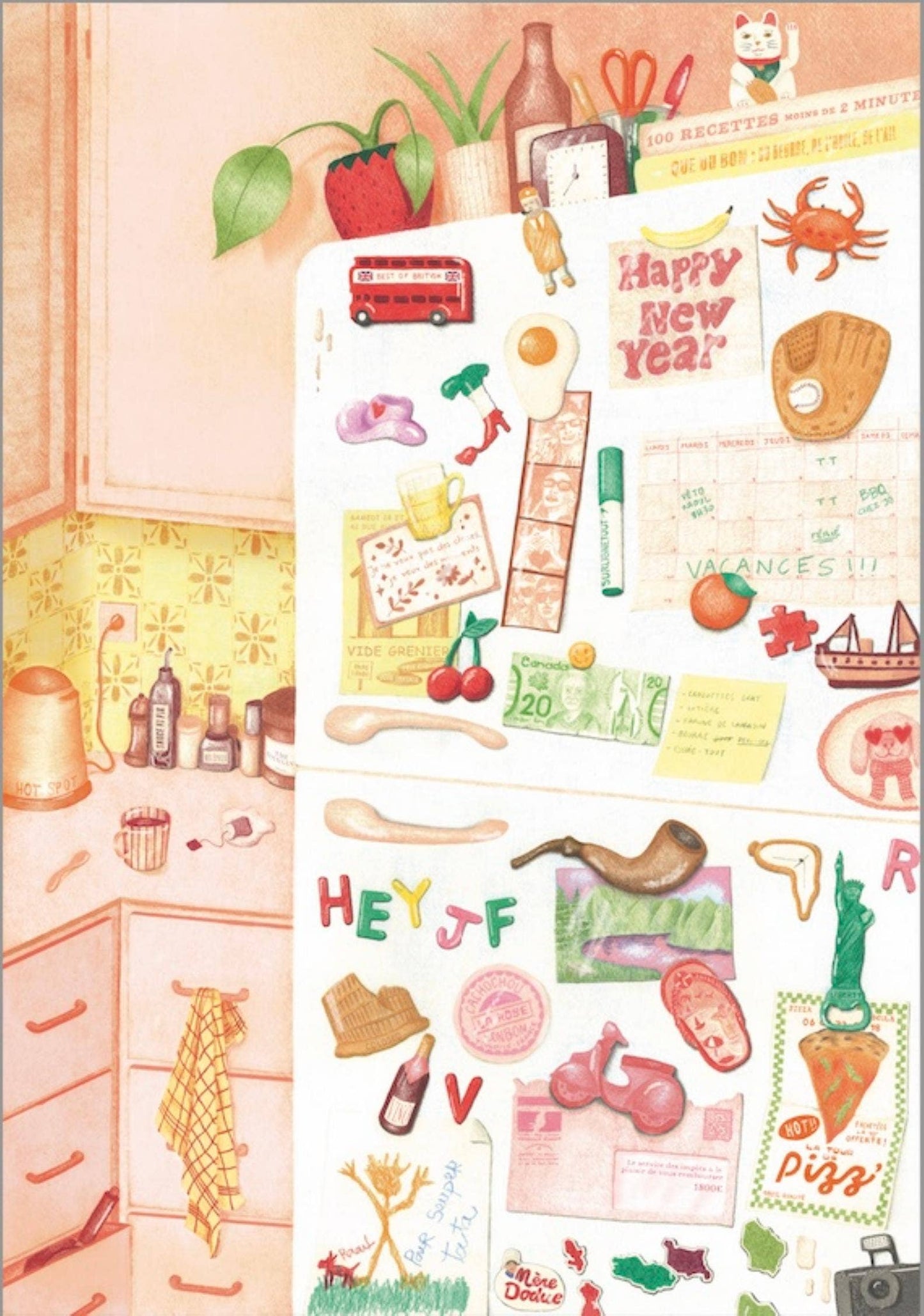 The Fridge Door Puzzle - 1000 pieces