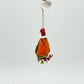 Robin with Hat Felt Ornament
