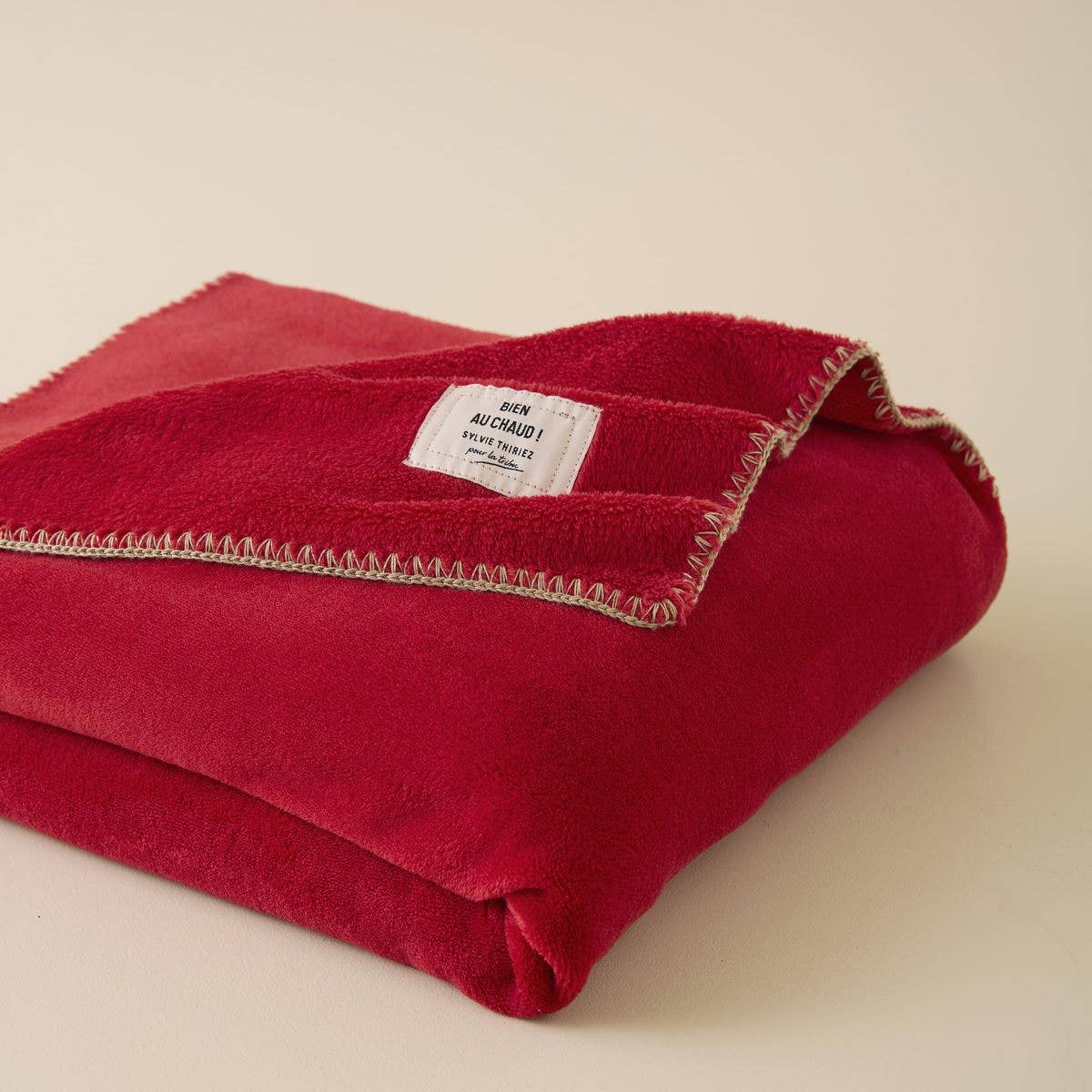 Polar blanket Bien au chaud Rouge gourmand