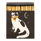 Black Spotted Kitten Safety Matches