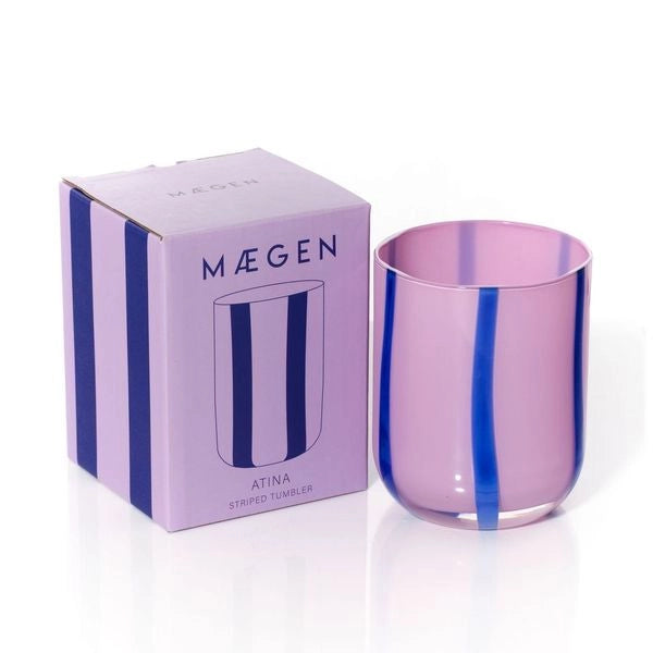 Striped Glass (Purple)