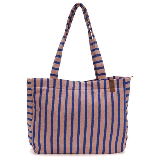 Striped Bag - Pink & Blue