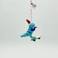 Dinosaur Skateboard Felt Ornament