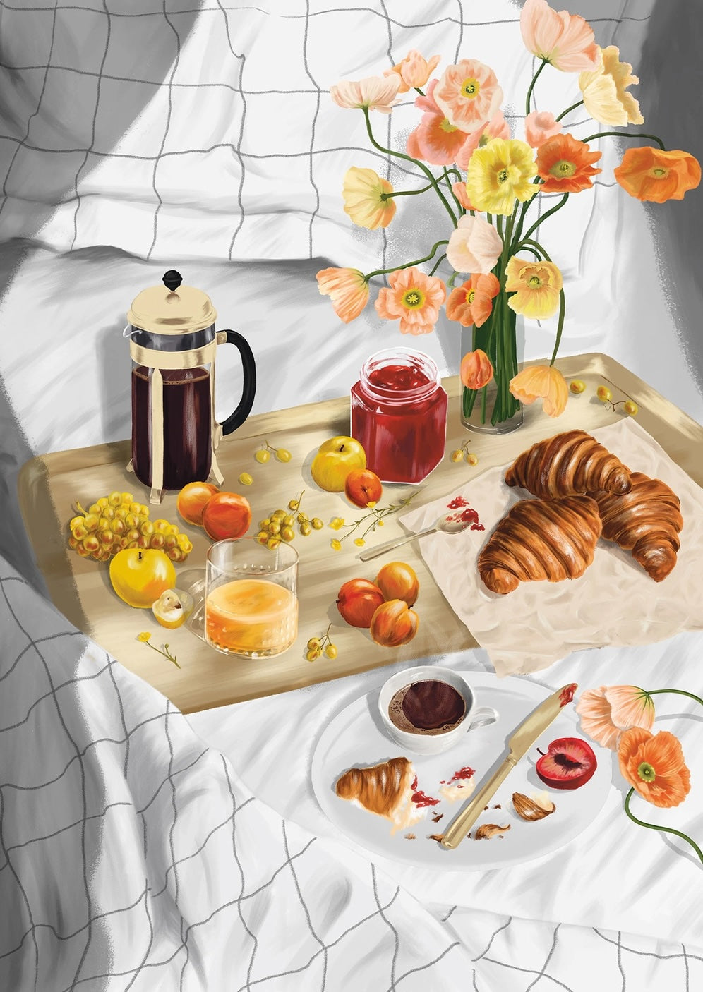 Breakfast in Bed Puzzle 1000 pcs