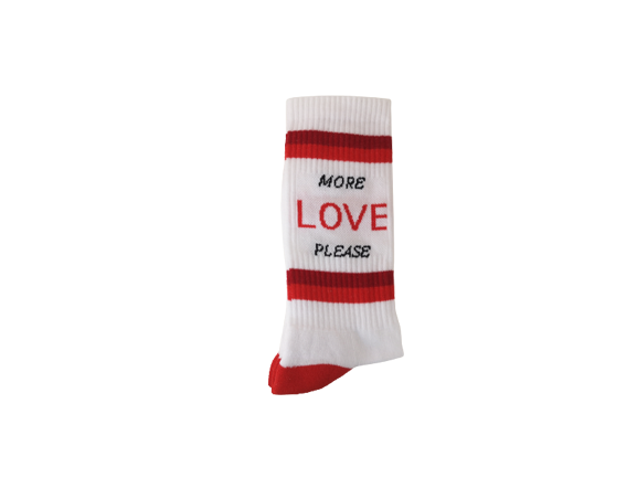 More Love Please Socks
