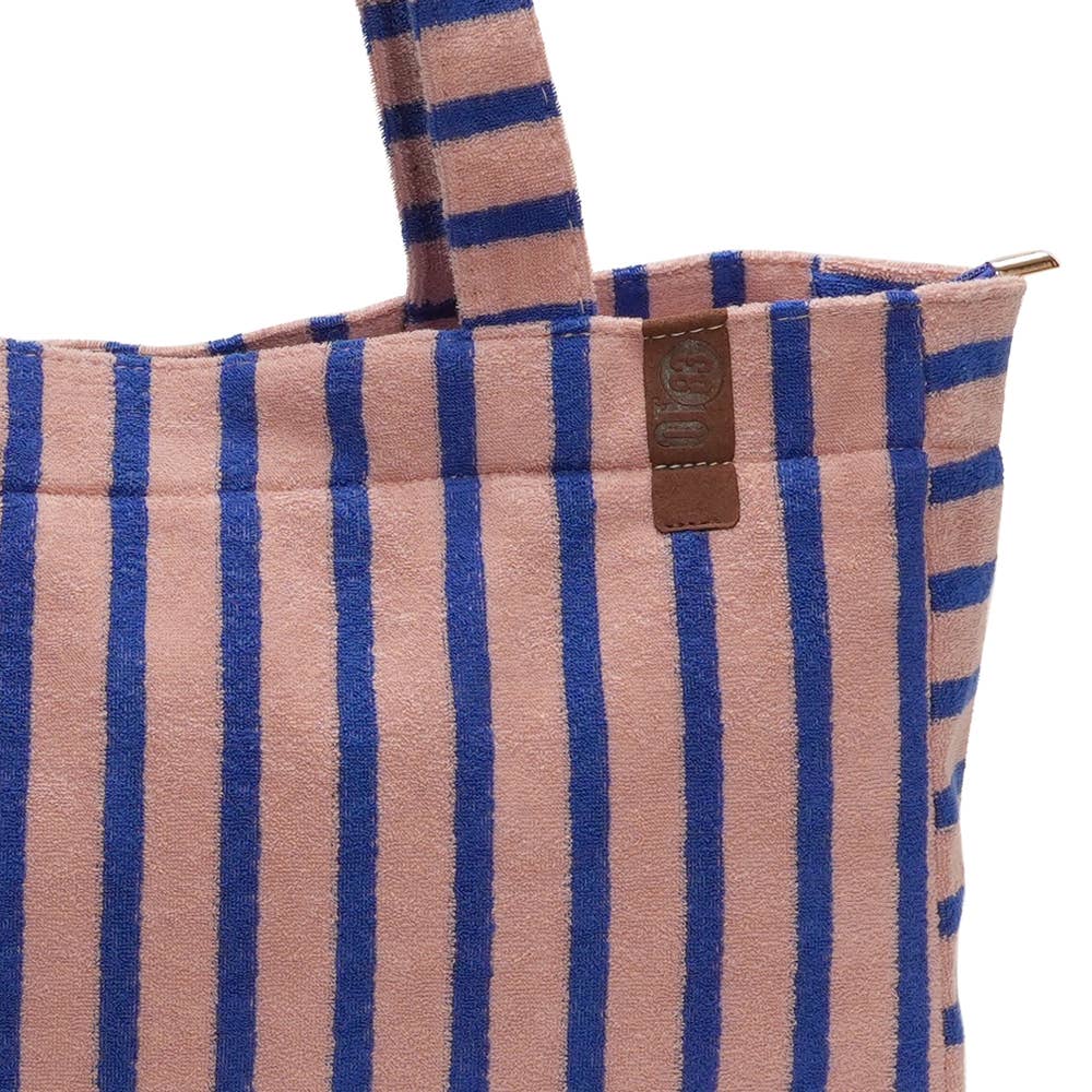 Striped Bag - Pink & Blue