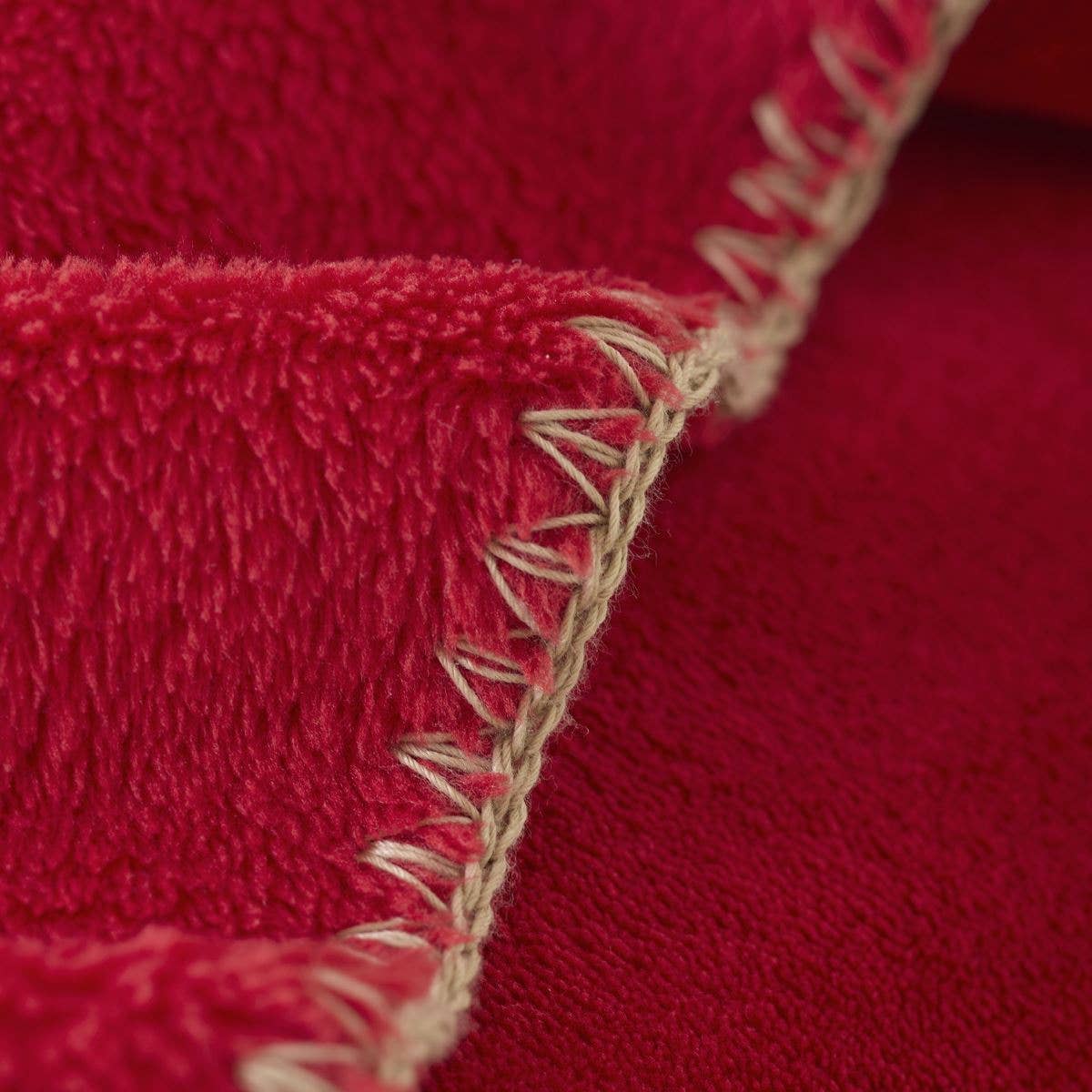 Polar blanket Bien au chaud Rouge gourmand