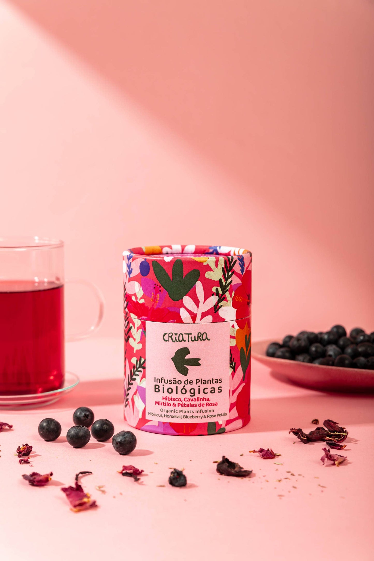 Herbal Tea Hibiscus, Blueberry & Rose