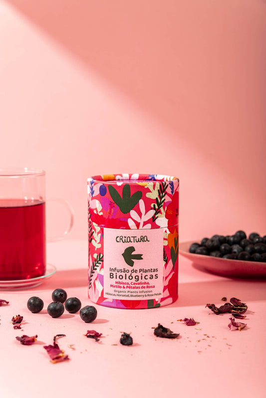 Herbal Tea Hibiscus, Blueberry & Rose