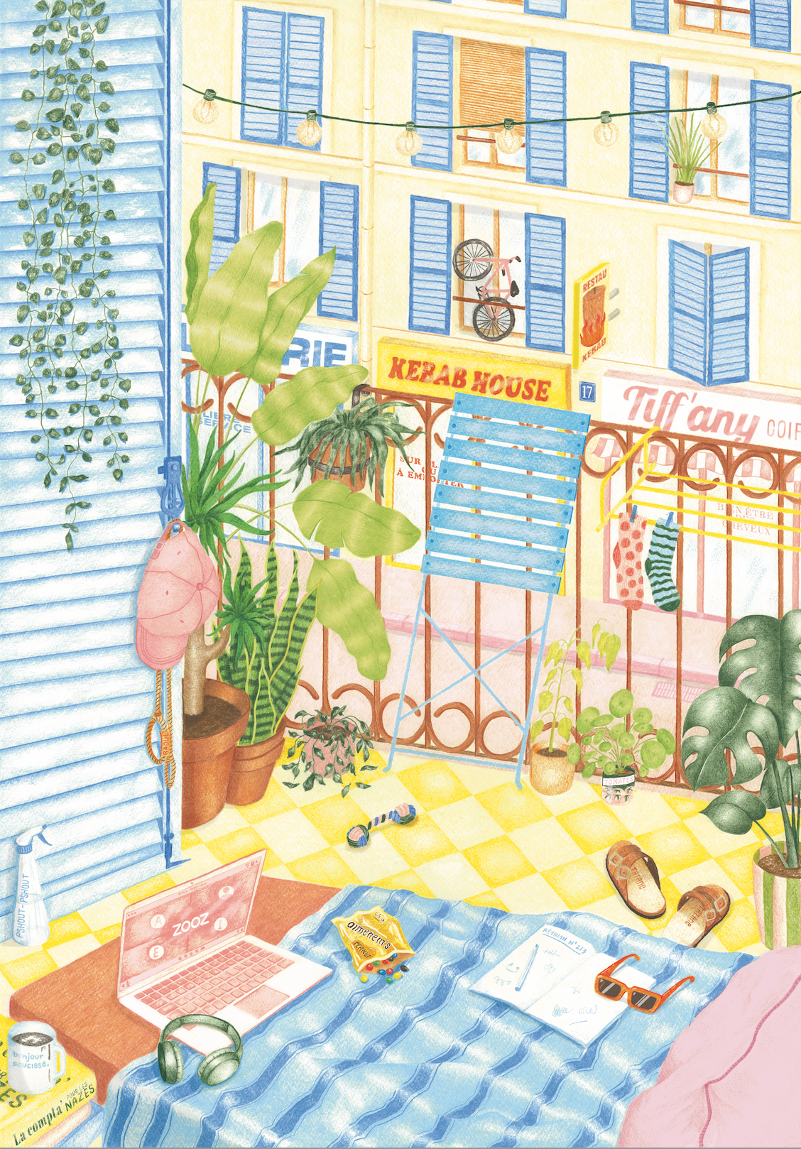 The Balcony Puzzle 1000 pieces