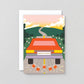 Newlyweds Car Greeting Card