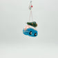 Hippie Van Christmas Tree Felt Ornament