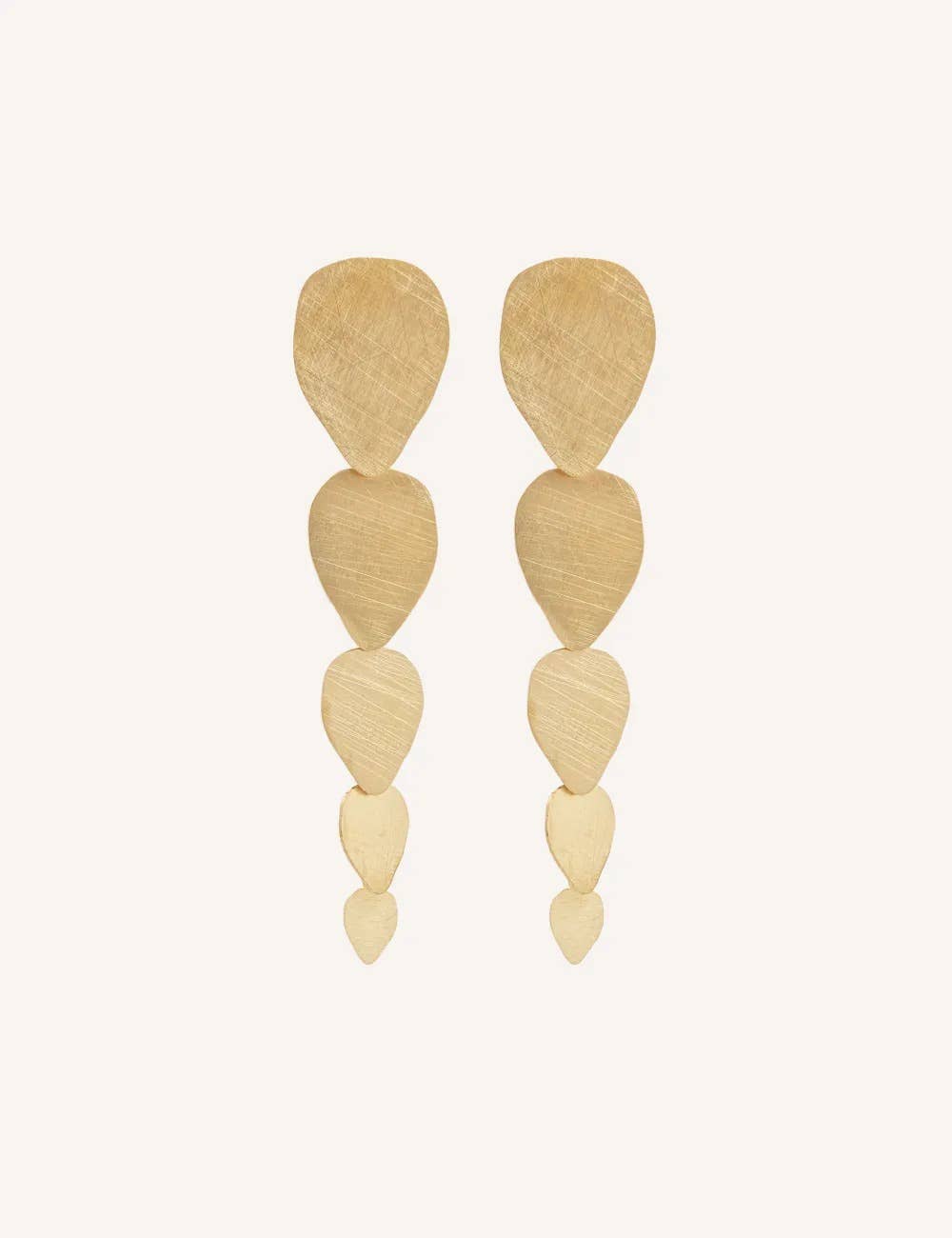 Drip Drop Golden Earrings
