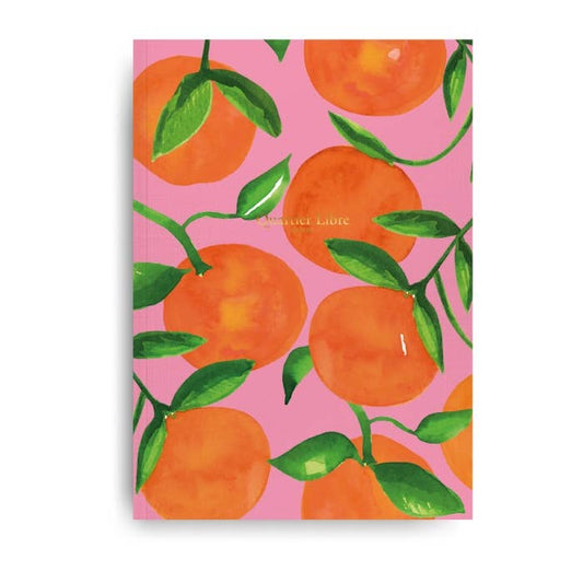 Lined Notebook - Oranges