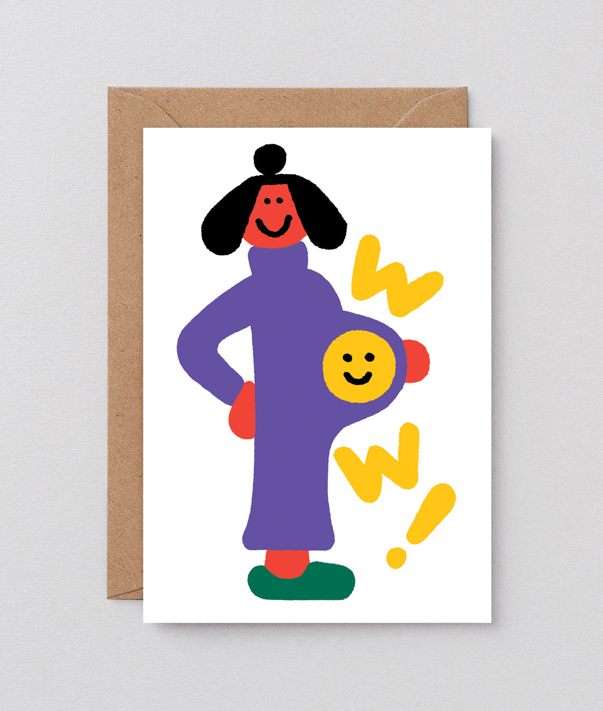 WOW! Greeting Card