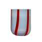 Atina Glass Tumbler - Blue & Red