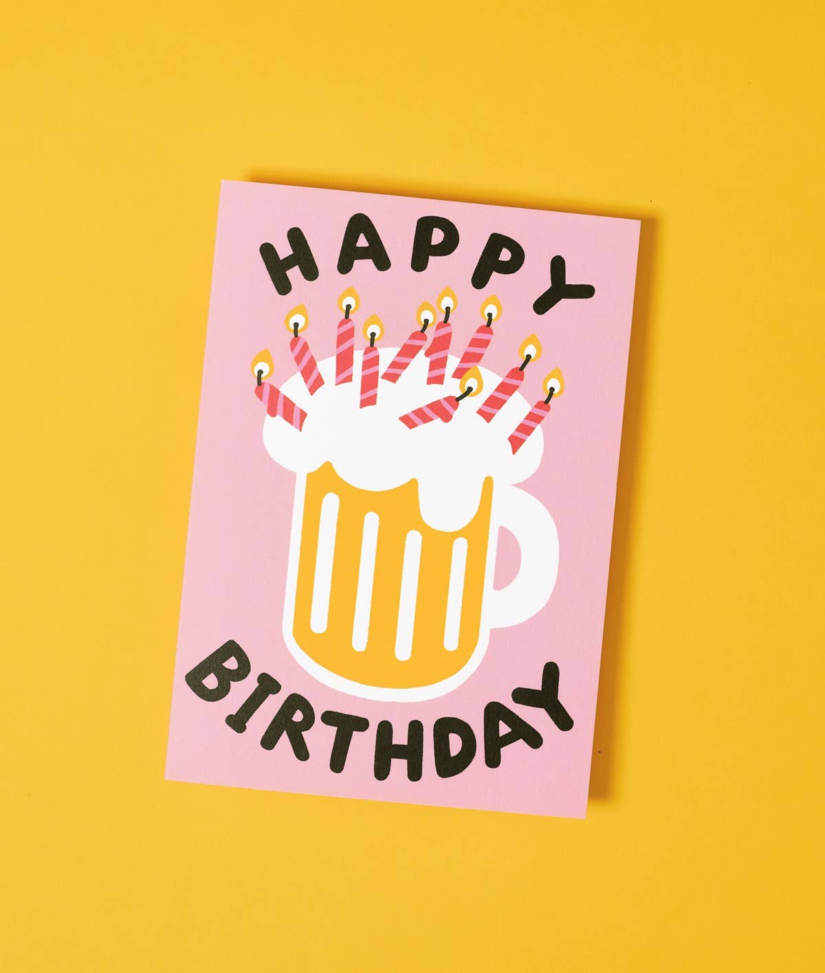 Happy Birthday Beer Greeting Card