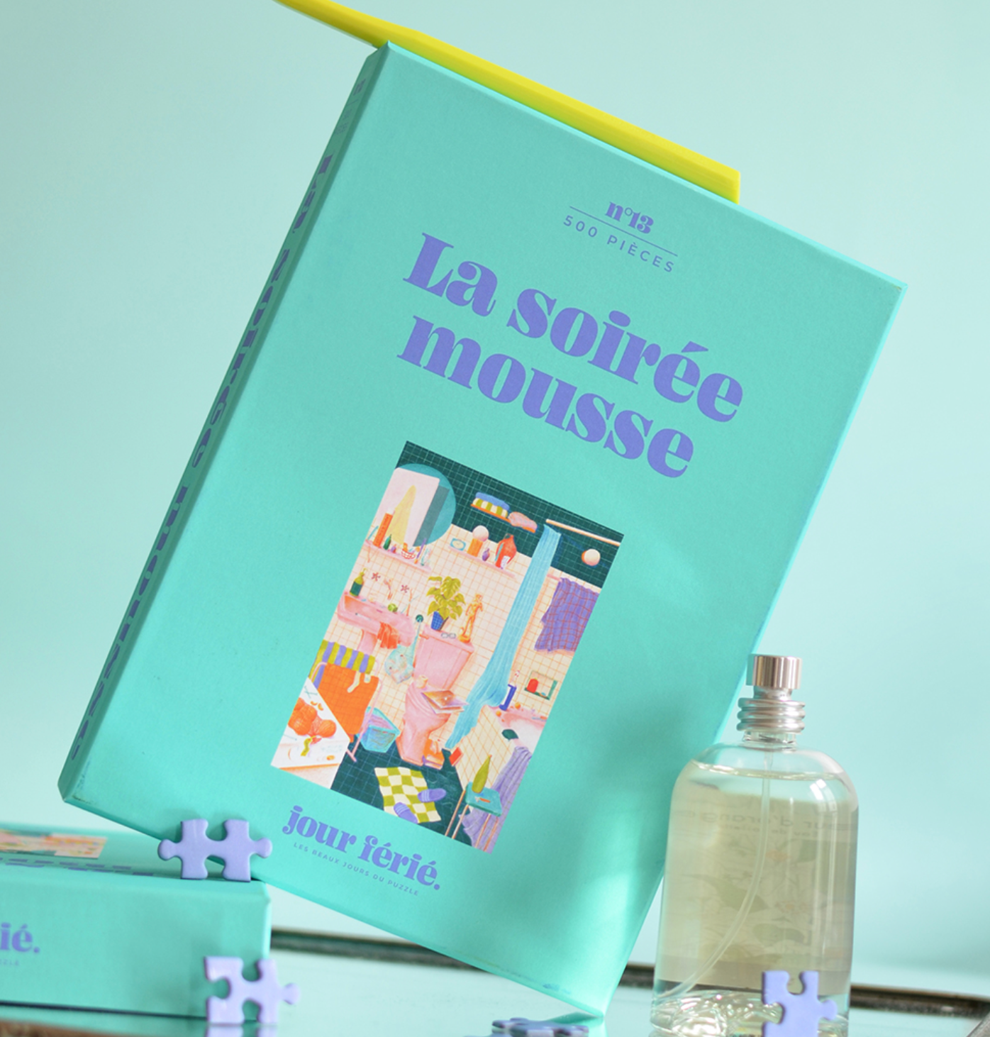 The Little Foam Party Puzzle - 500 Pieces