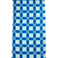 Ocean Blue Squares Beach Towel