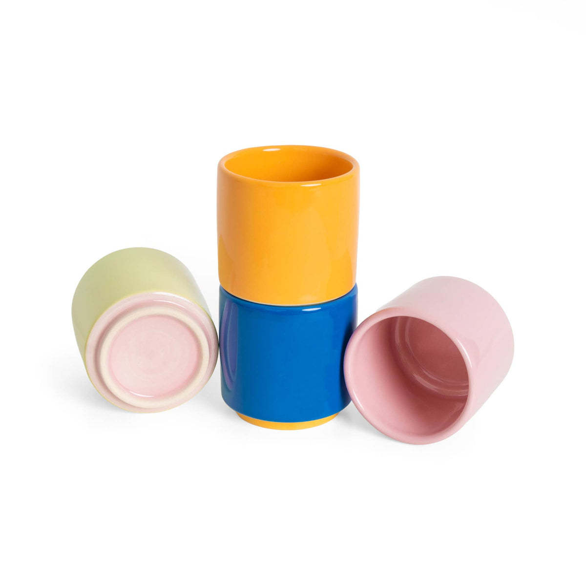 Espresso Ceramic Mug - Set of 4