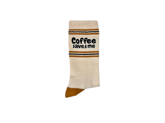 Coffee Saves Me Socks
