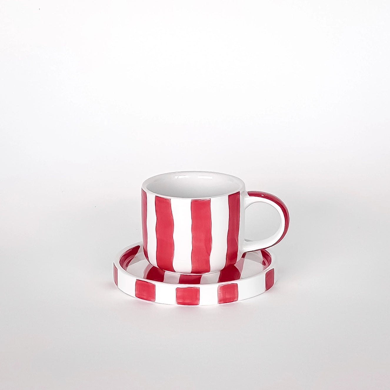 Espresso Cup Set - Red