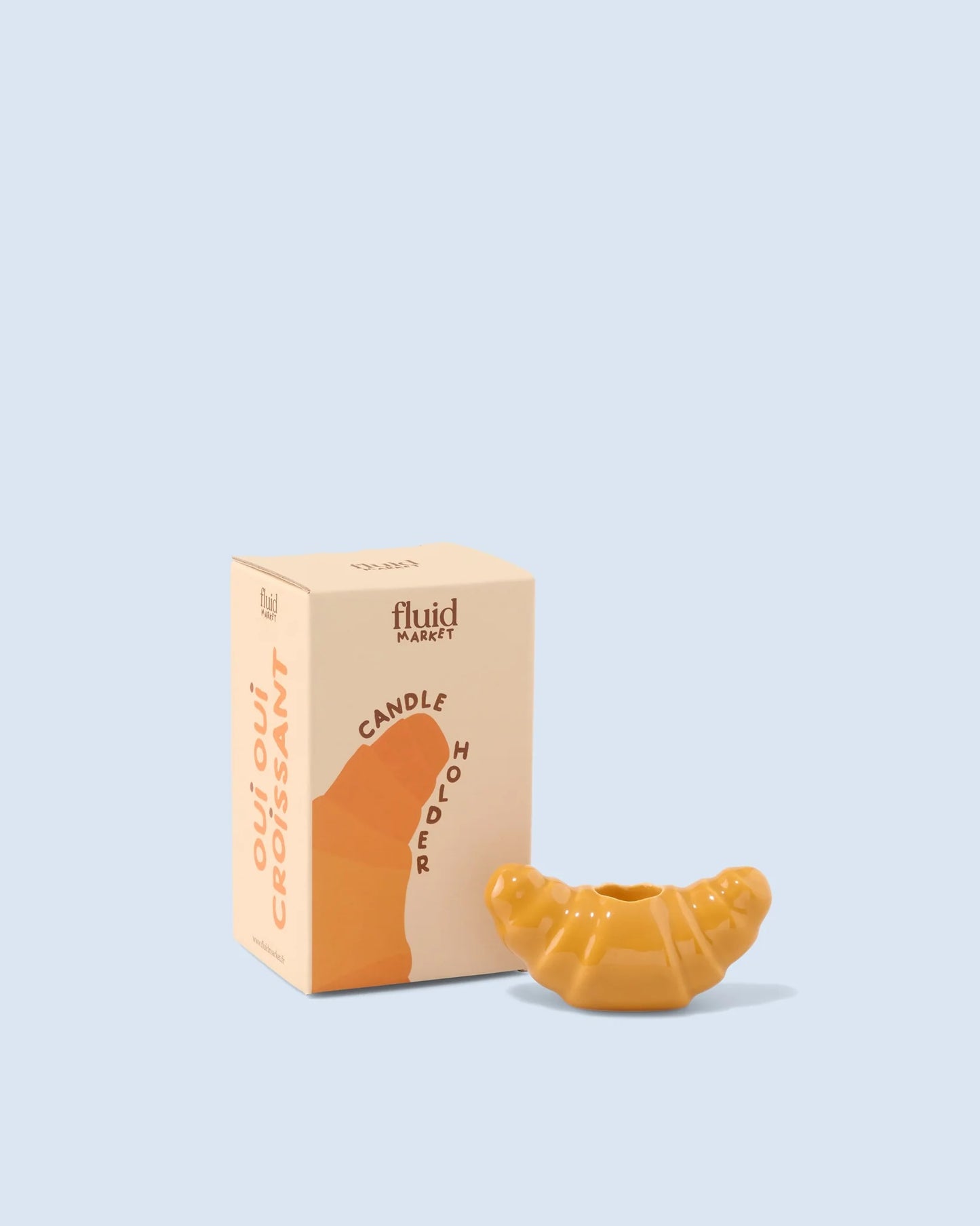 Croissant Candle Holder