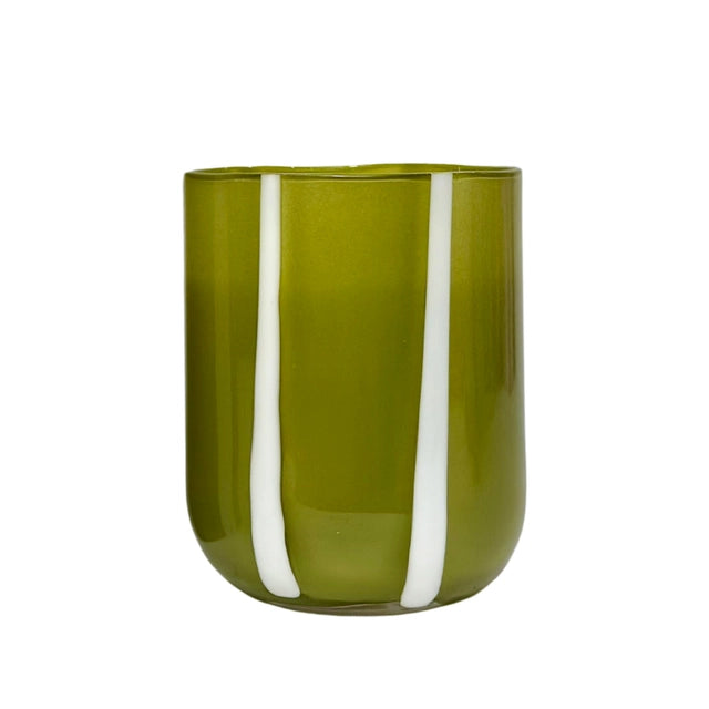 Striped Glass (Green)