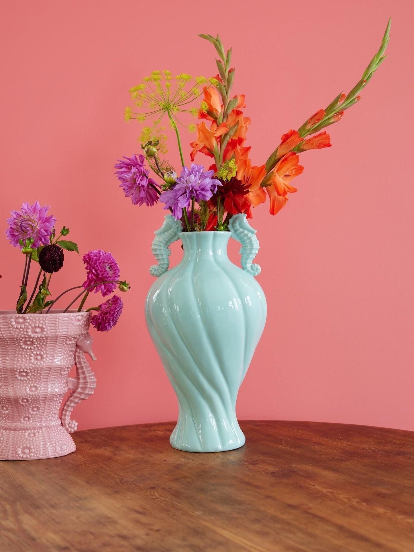 Seepferdchen-Vase