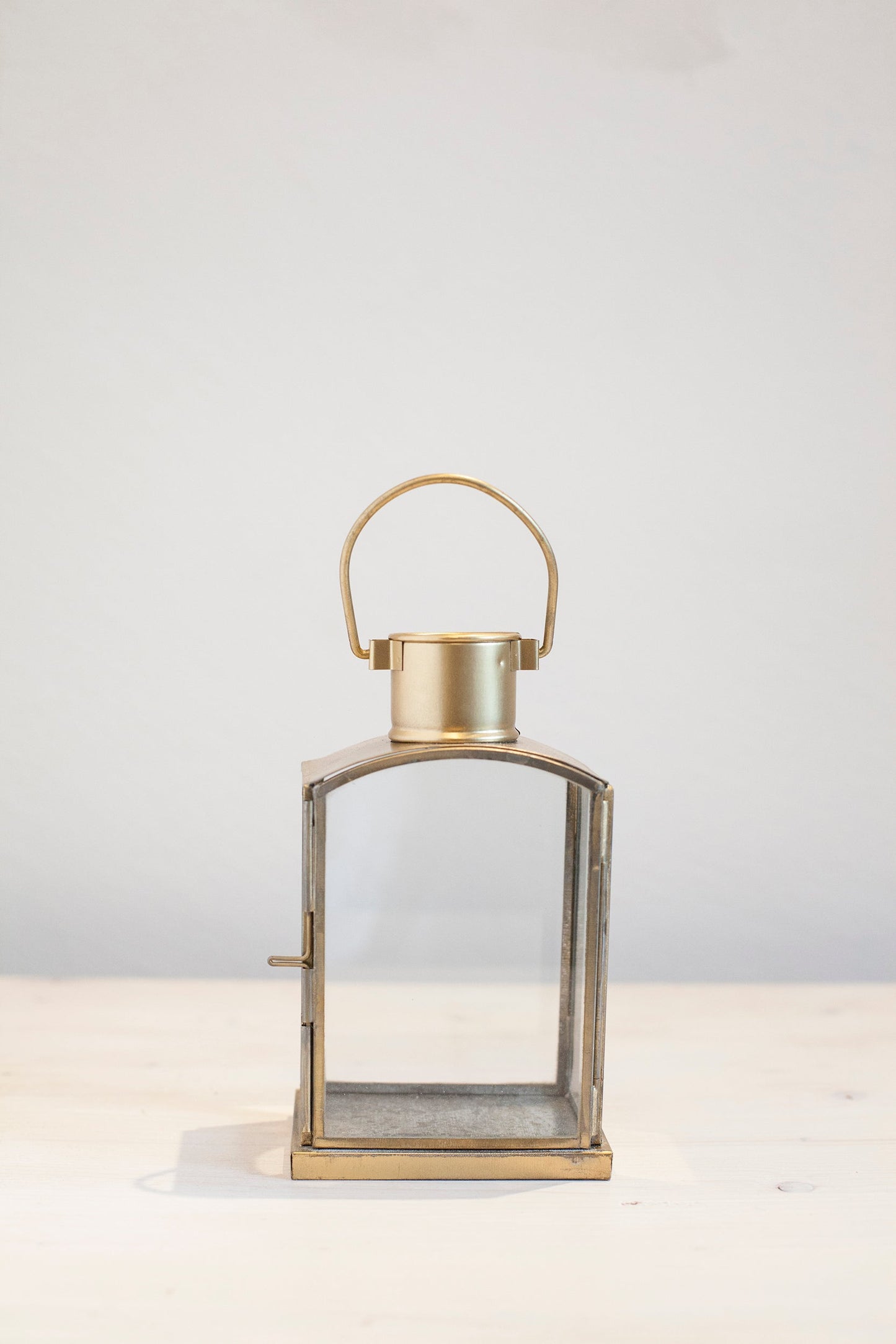 Antique Brass Lantern - Small