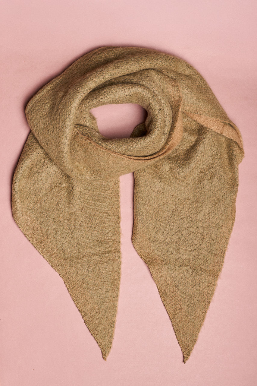 The Green Peach Scarf