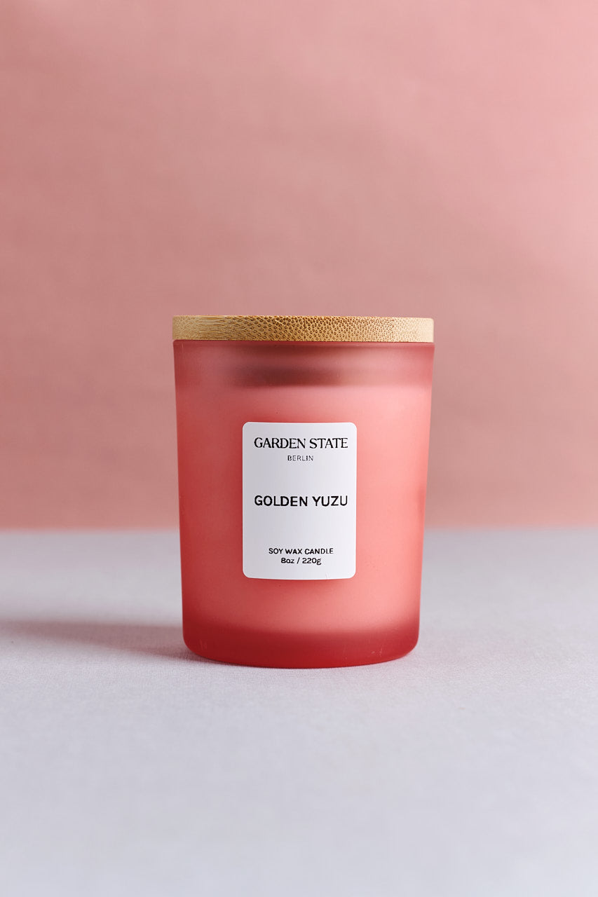 Golden Yuzu Candle - Limited Edition