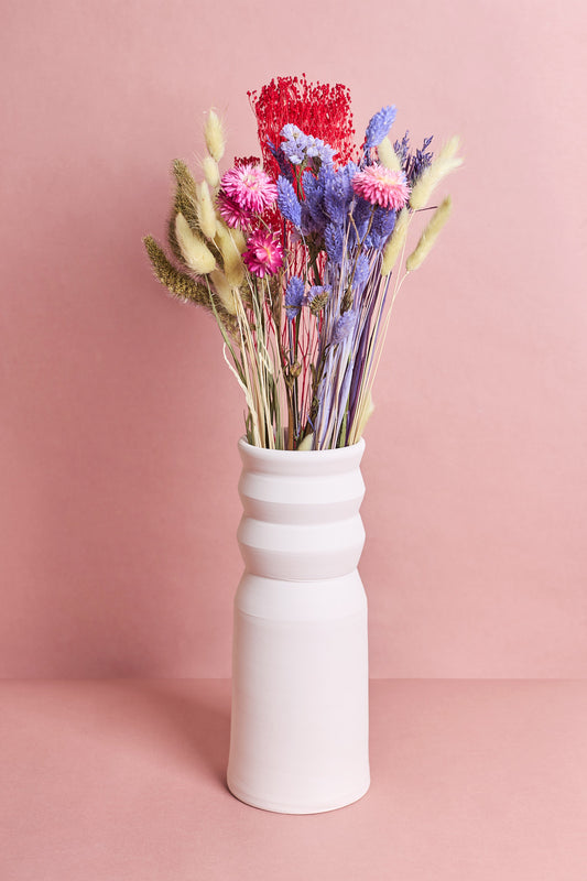 Vase Ripples Ceramic