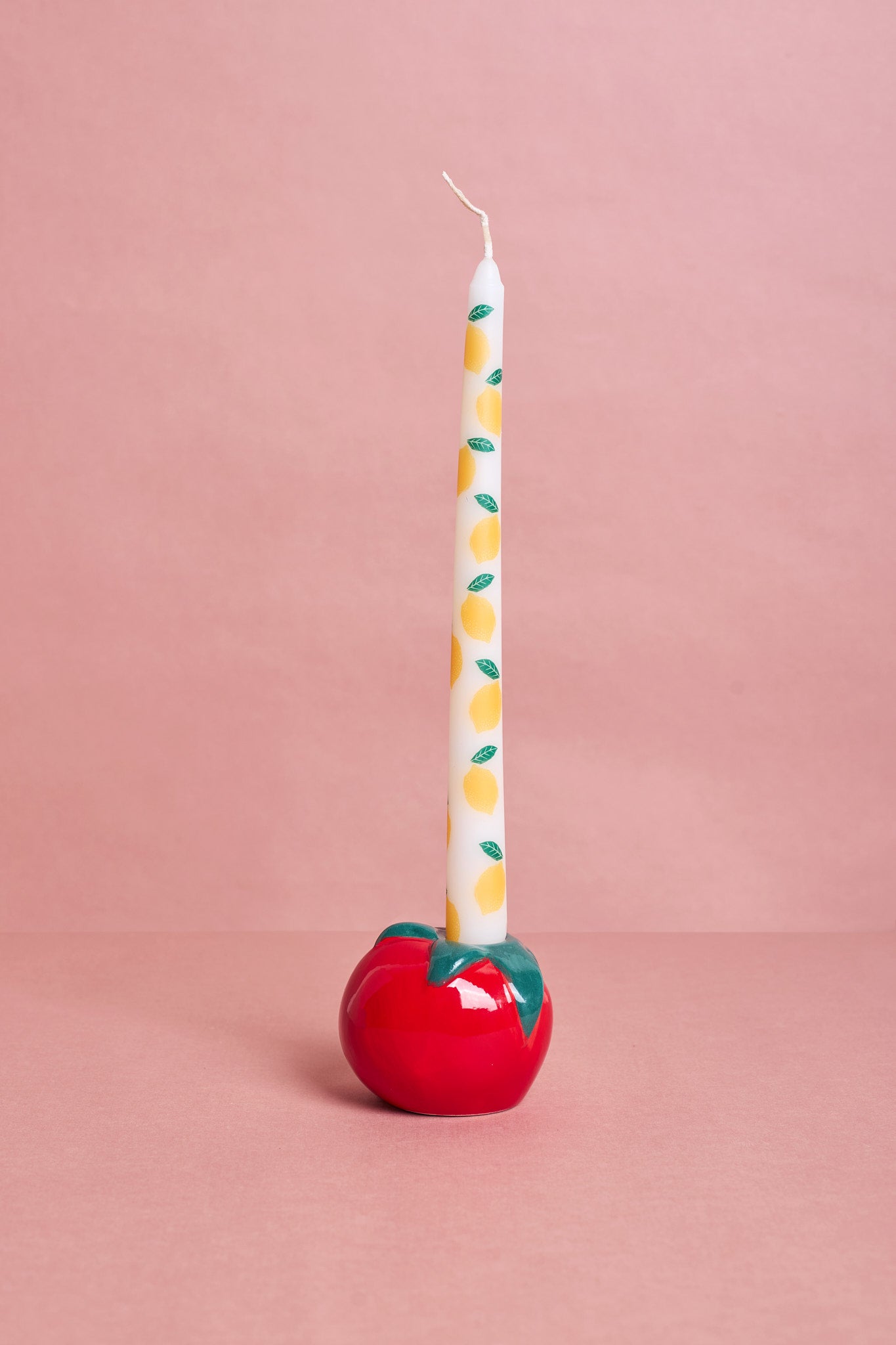 Tomato Ceramic Candle Holder