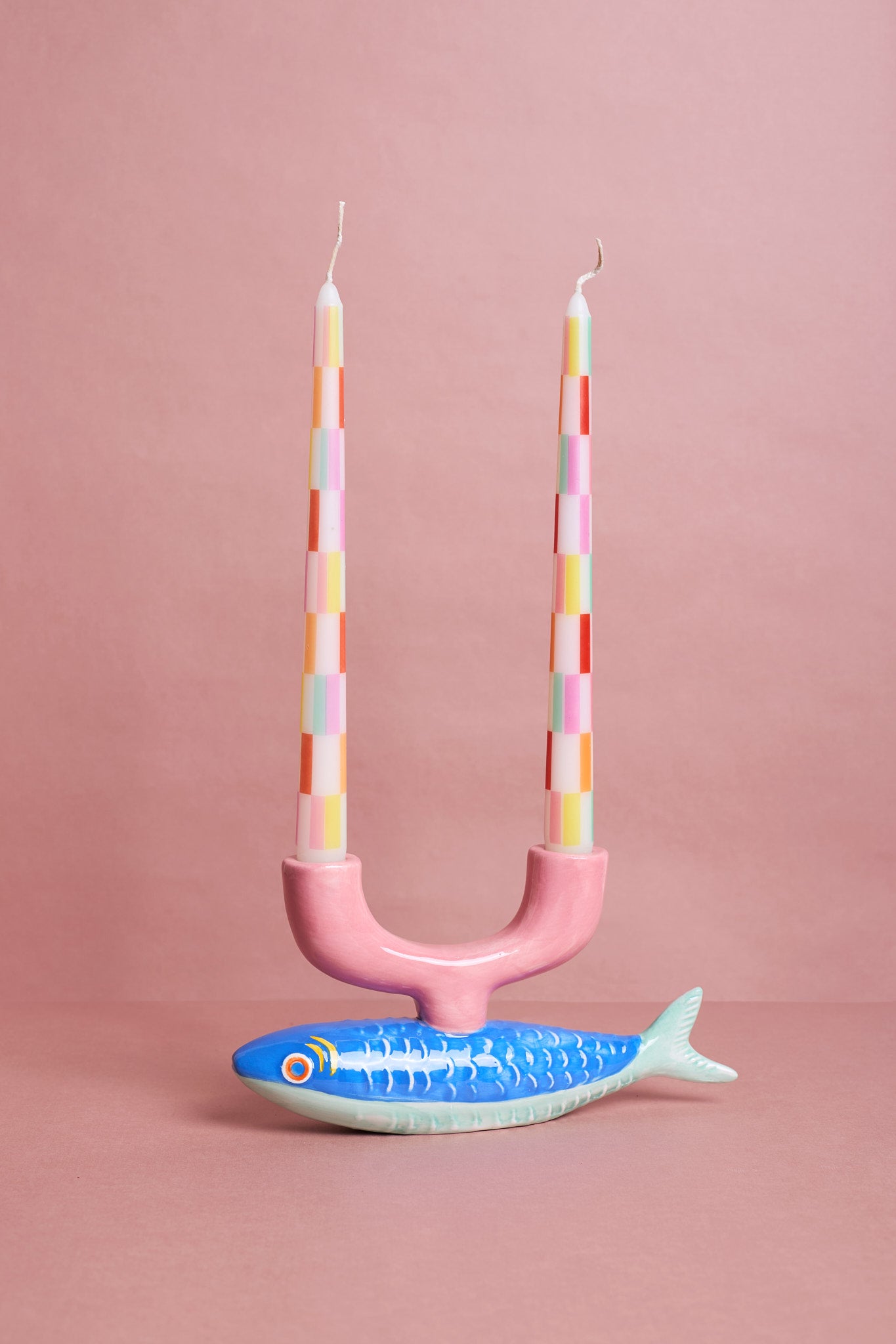 Fish Ceramic Candle Holder