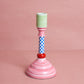 Enamel Candle Holder - 18cm