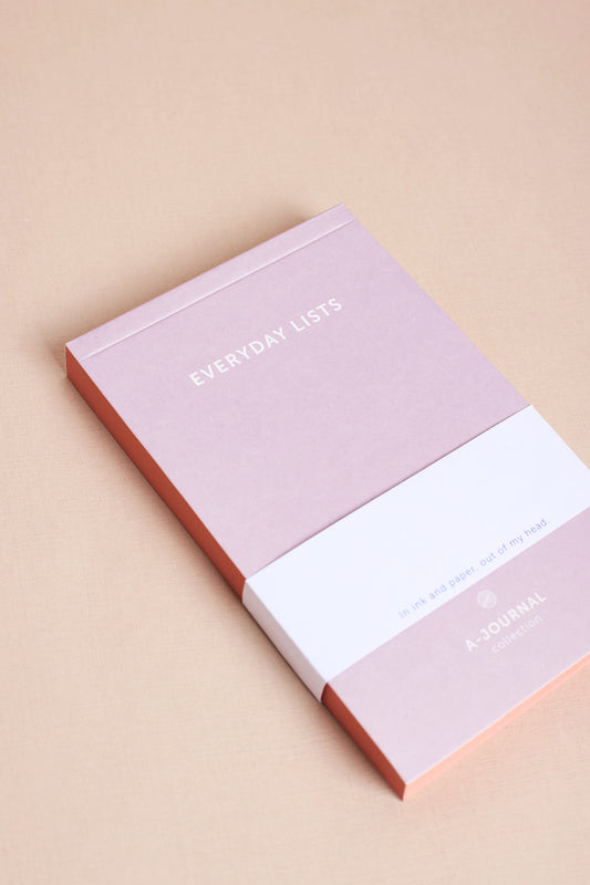 Everyday Lists Notepad - Mauve